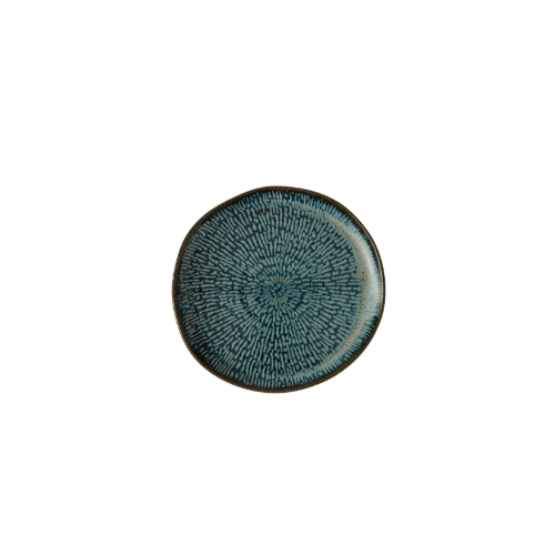 Churchill Cascade saffierblauw bord 17 cm – reactief geglazuurd bijgerechtbordje voor de horeca
