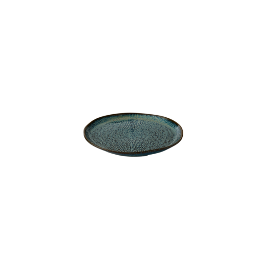 Churchill Cascade saffierblauw bord 26 cm – reactief geglazuurd porseleinen bord voor restaurants