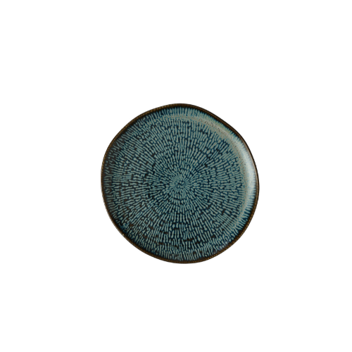Churchill Cascade saffierblauw bord 26 cm – reactief geglazuurd bord voor hoofdgerechten in de horeca
