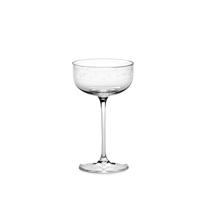 Champagne Coupe Anemone Vaniglia MF 240ml 4/box – Serax