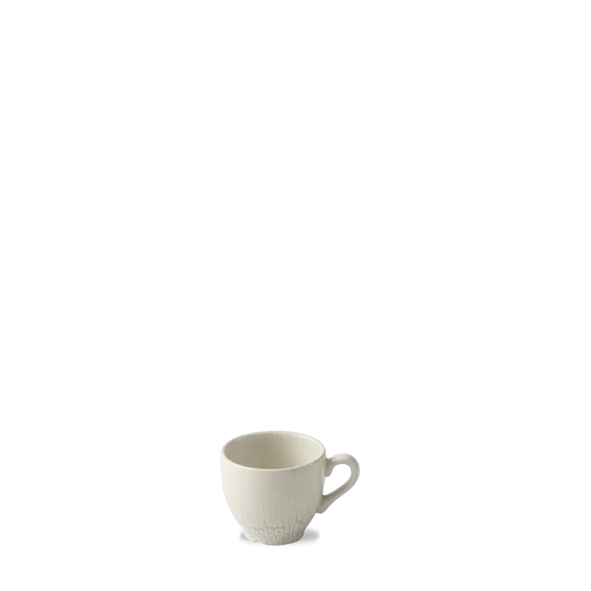 Churchill Delta Grey espressokopje 100 ml – grijs stoneware espressokopje voor bars en cafés