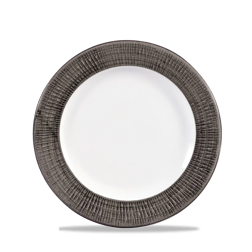 Churchill Bamboo Spinwash Dusk bord 21 cm – keramisch dessertbord voor restaurants