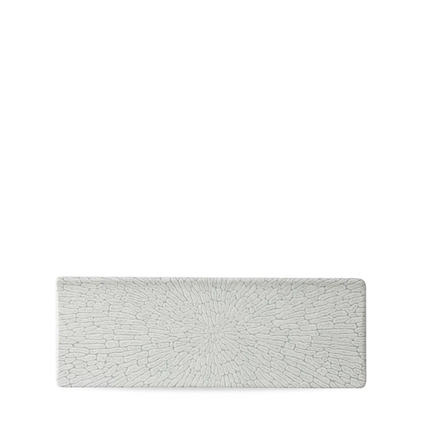 Churchill Delta Grey proeftray 24,7 x 8,8 cm – grijs stoneware serveerplateau voor bars en cafés