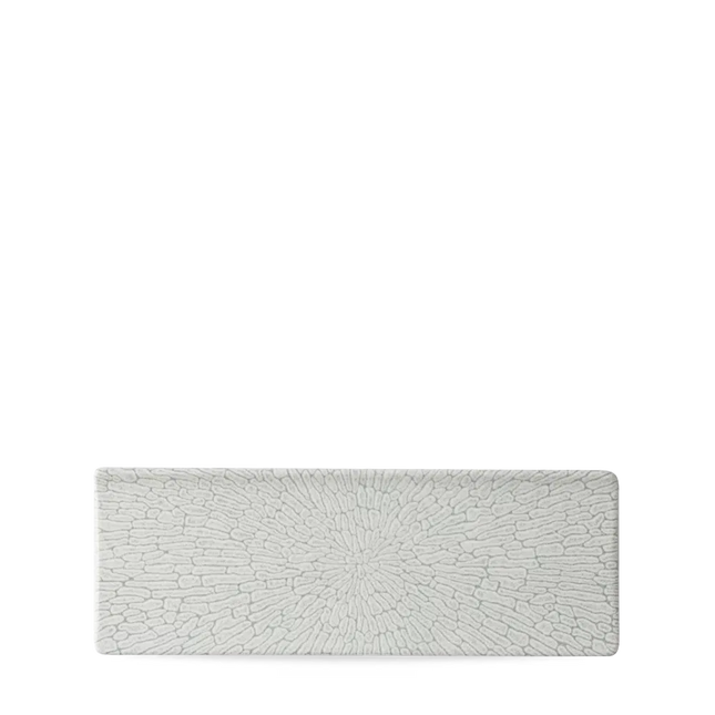 Churchill Delta Grey proeftray 24,7 x 8,8 cm – grijs stoneware serveerplateau voor bars en cafés