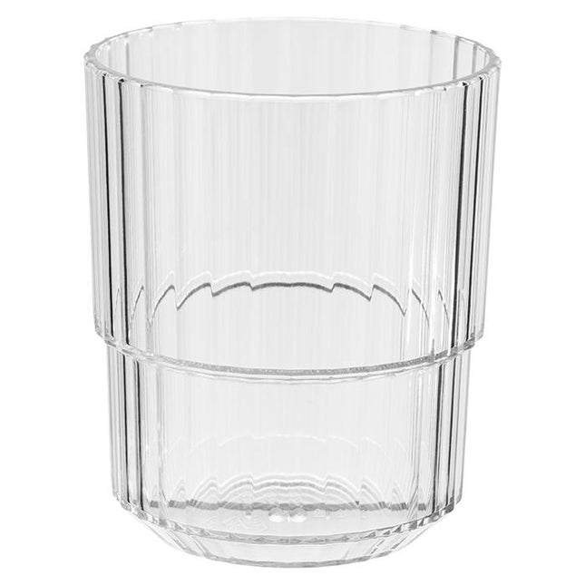 APS Linea drinkbeker transparant 300 ml – helder onbreekbaar glas voor terras en zwembad