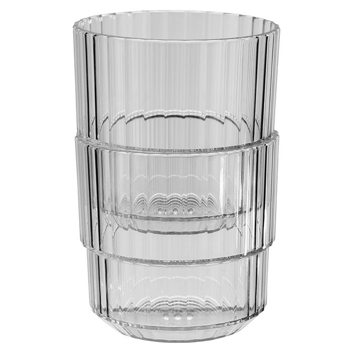 APS Linea beker grijs 220 ml detail - stapelbare beker voor events en catering