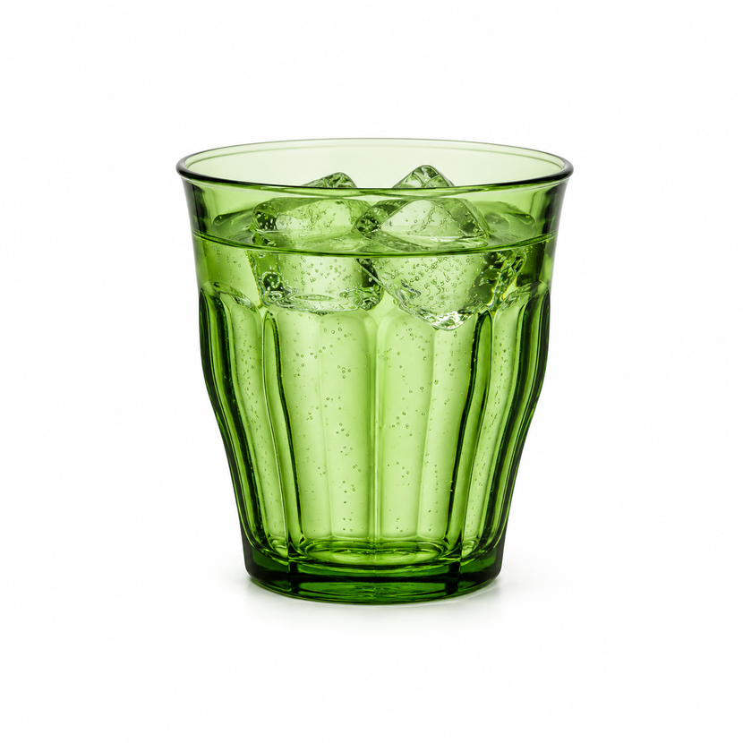 Duralex Picardie Vert tumbler 25 cl – groen gehard waterglas voor de horeca