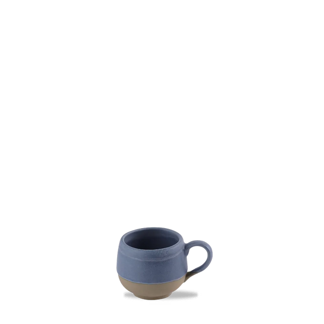 Churchill Emerge Oslo Blue kop 230 ml – blauwe kop met oor voor restaurants