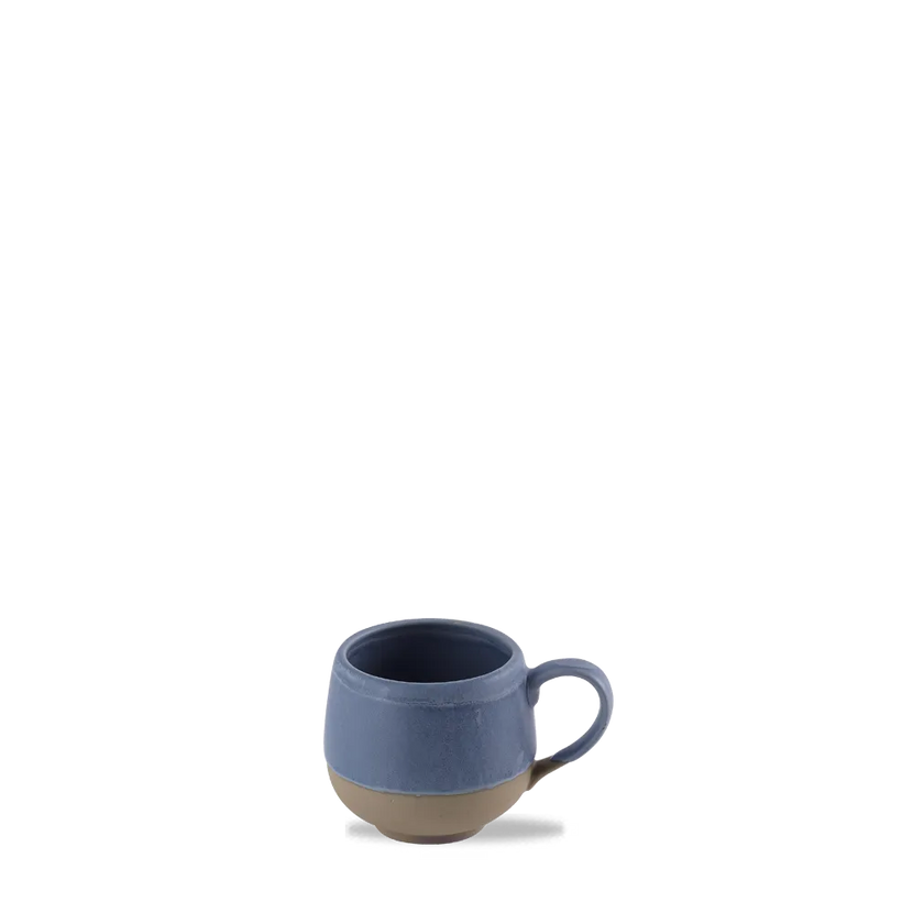 Churchill Emerge Oslo Blue mok 340 ml – blauwe mok met handvat voor restaurants
