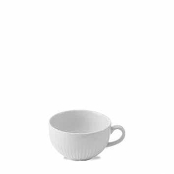 Churchill Era Grey cappuccinokop 340 ml – grijs stoneware koffiekop voor restaurants en hotels