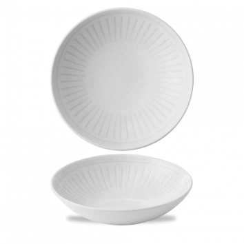 Churchill Era Grey randloze kom Ø 18,2 cm 426 ml – grijs stoneware kom voor restaurants en hotels
