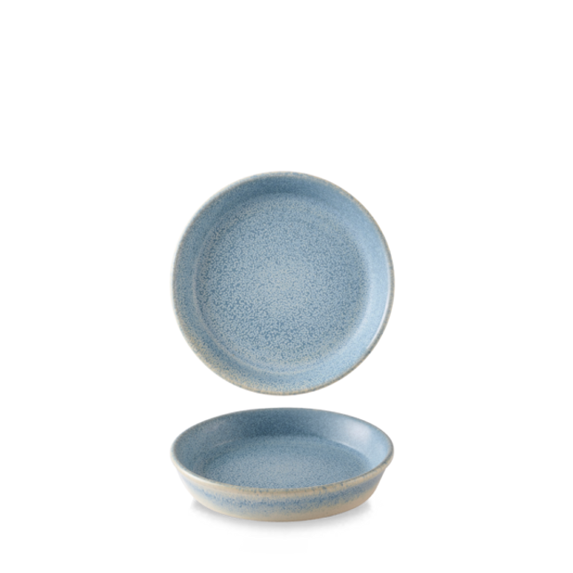 Dudson Evo Azure olijf-/tapasschaaltje 15,9 cm – azuurblauw porselein voor restaurants
