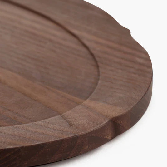 Serax Silhouette dienblad bruin – ovaal design serveerblad voor restaurants