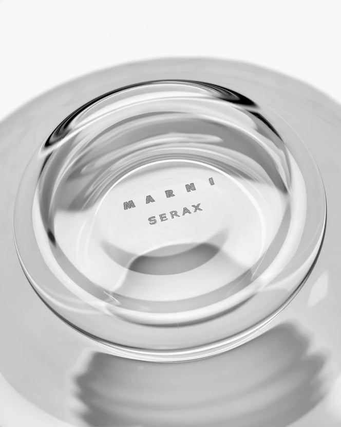 Serax Midnight Flowers tumbler Dark Viola – uniek design glas voor water en frisdrank