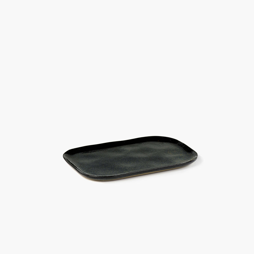 Plate Rectangular N°2 L Dark Bleu 8/box – Serax