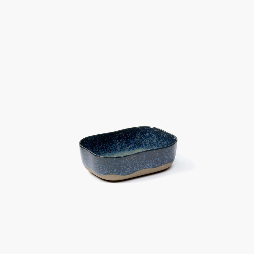 Extra Deep Plate N°6 M Bleu/Grey 8/box – Serax