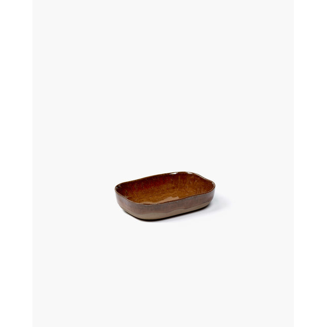 Deep Plate N°7 M Ocre/Brown 8/box – Serax
