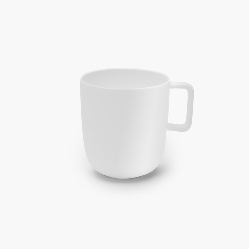 Base Tea Cup Glazed White L 10.3 W 8 H 9 cm 4/Box – Serax