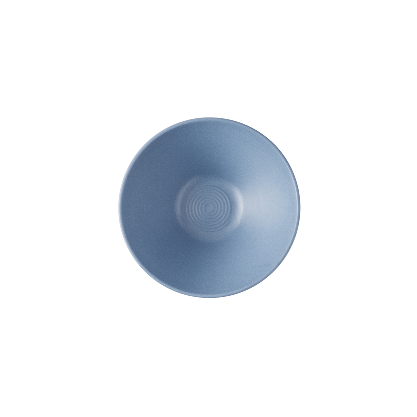 Churchill Emerge Oslo-blauw melamine kom met golfrand 22,7 cm – breukvaste kom voor salade