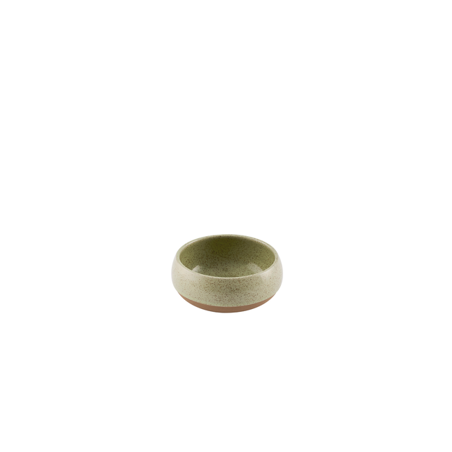 Churchill Emerge Stonecast Speckled Green diepe kom 12 cm – gespikkeld groen kommetje voor soep en dips