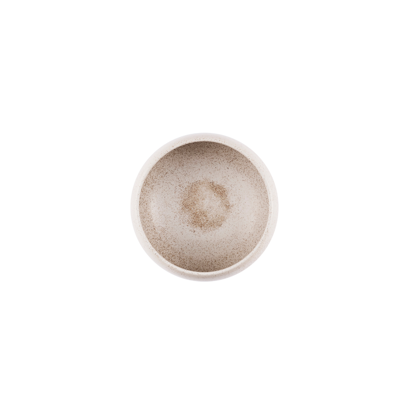 Churchill Emerge Stonecast Speckled White diepe kom 15,8 cm – gespikkeld porseleinen kom voor de horeca