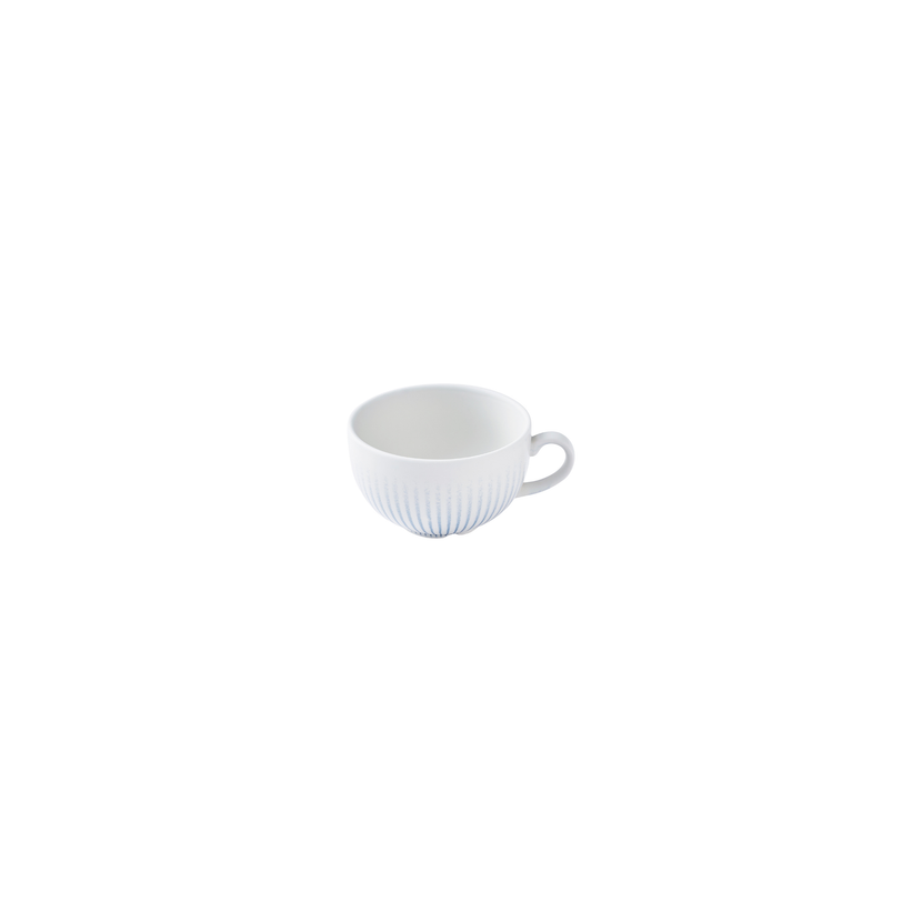 Churchill Era Blue cappuccinokop 227 ml – blauw porseleinen koffiekop voor fine dining