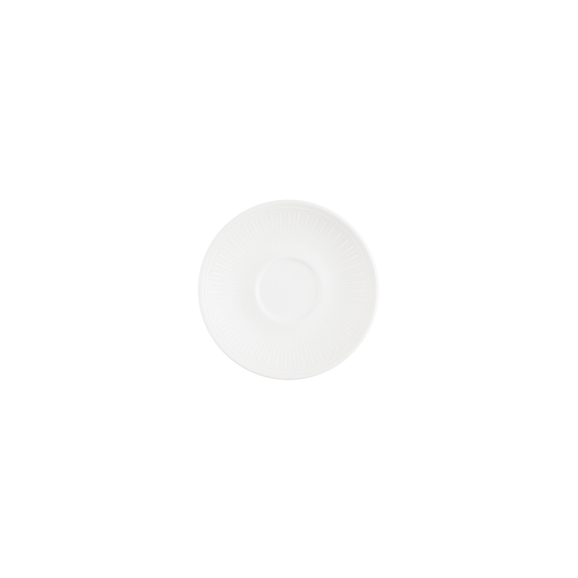 Churchill Era White cappuccinoschotel 15,6 cm – wit porseleinen schotel voor salade en soep