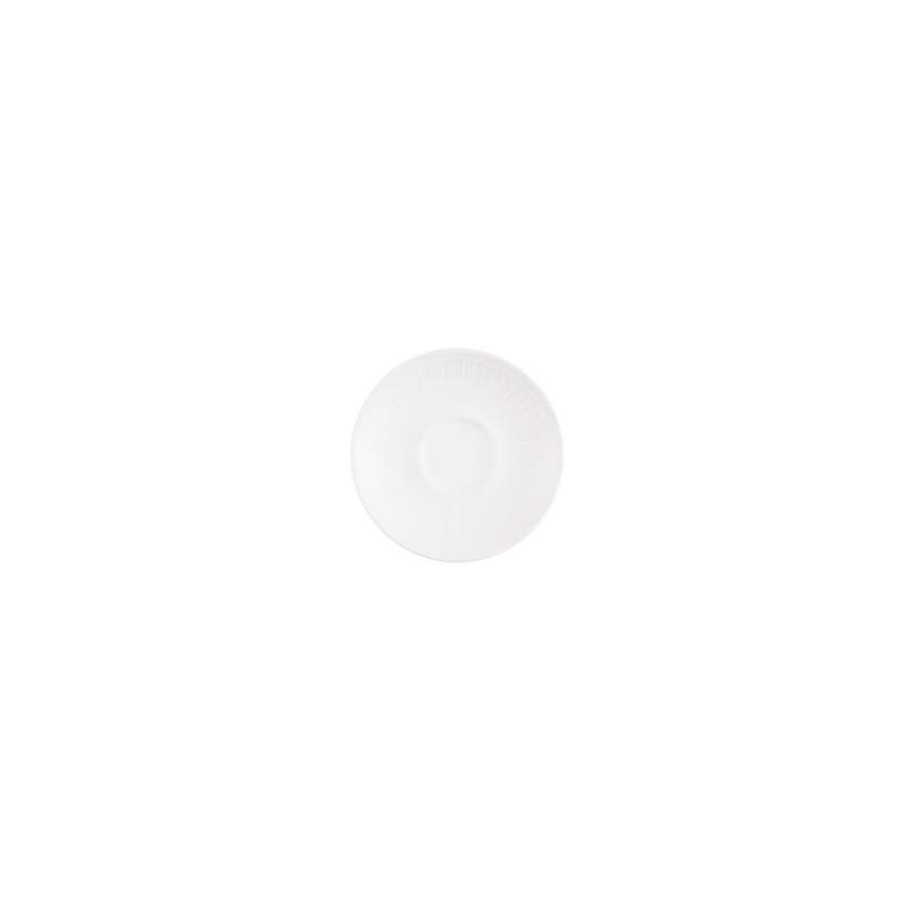 Churchill Era White espressoschotel 11,8 cm – wit porseleinen schotel voor fine dining