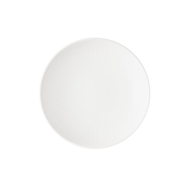 Churchill Era White coupekom 24,8 cm – wit porseleinen kom voor salade en soep