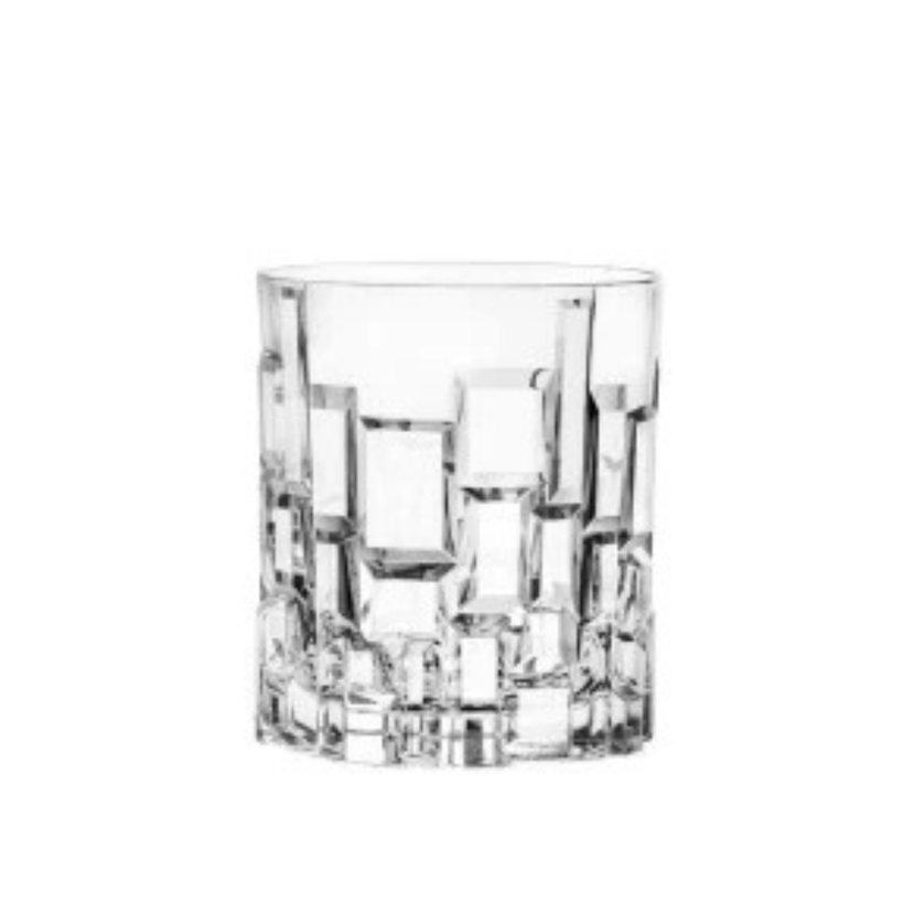 RCR Etna water- en whiskyglas 330 ml – veelzijdig kristallen glas voor water en whisky