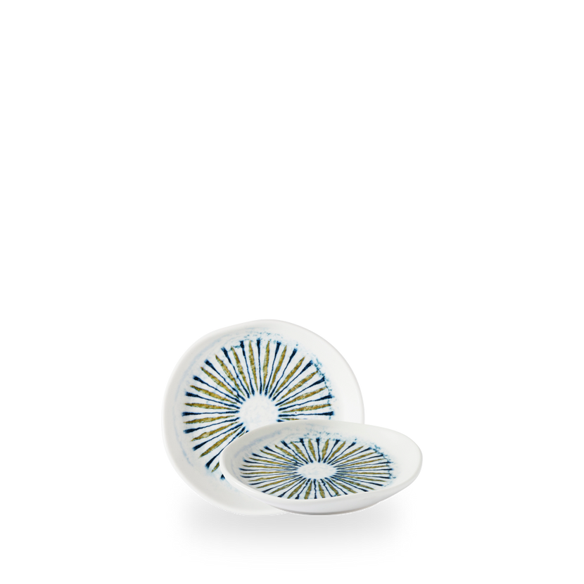 Churchill Fresco Shoal Blue organisch bord 14 cm