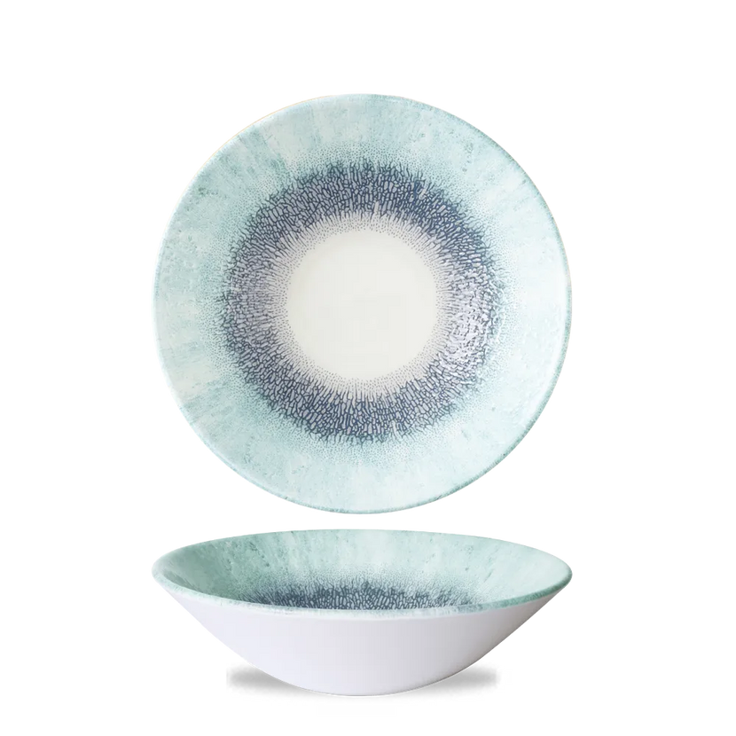 Churchill Studio Prints Blue diepe coupekom Ø 21,7 cm – blauw porseleinen kom voor restaurants