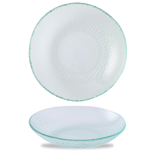 Churchill Isla Glass kom helder Ø 21 cm – glazen kom voor salades in restaurants