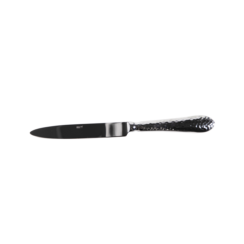 Ginza Miori tafelmes 23,8 cm – luxe horeca tafelmes met gehamerd handvat – set van 12 – APS Glass & Bar Supply