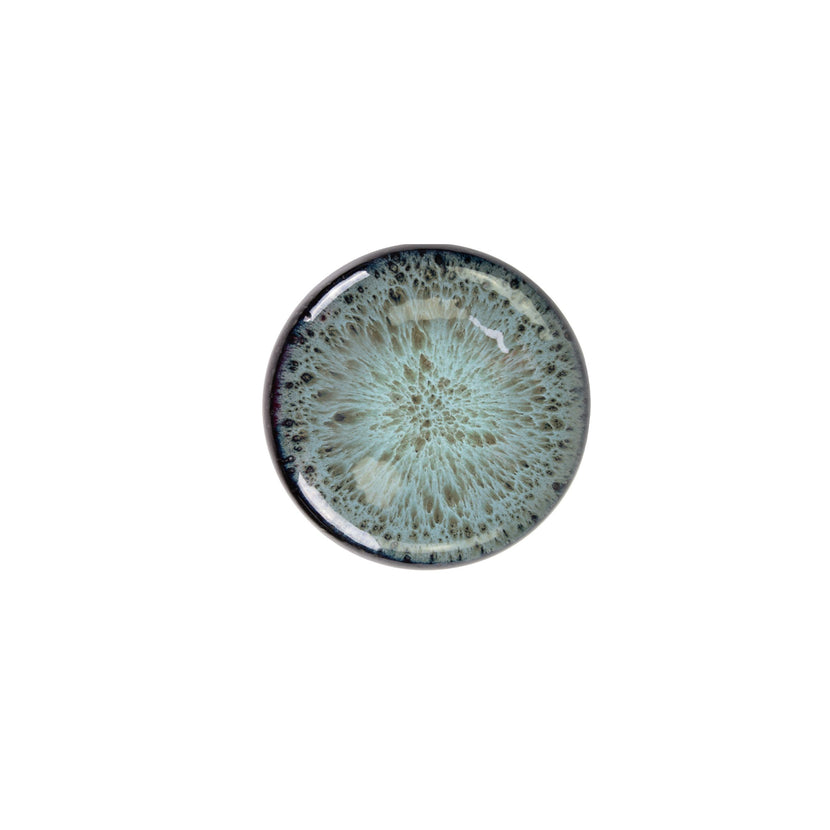 APS Ginza Nagare zwart rond bord 27,5 cm - keramisch dinerbord voor de horeca