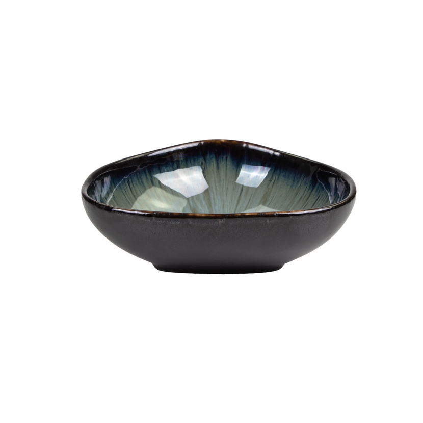 APS Ginza Nagare zwarte kom 12,3 cm detail - schaaltje voor voorgerechten