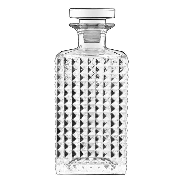 Luigi Bormioli Elixir decanteerkaraf 750 ml – kristallen karaf met glazen stop