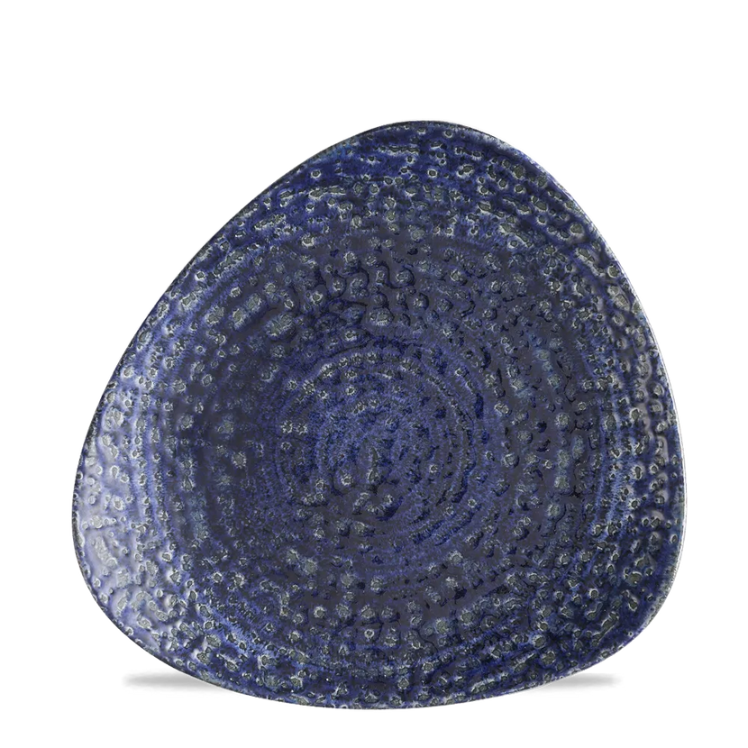 Churchill Homespun Chroma Twilight lotusbord Ø 22,9 cm – porseleinen bord voor restaurants en hotels