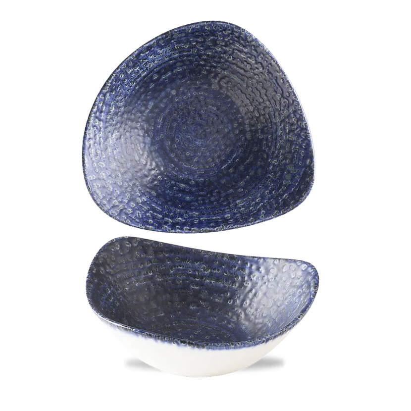 Churchill Homespun Chroma Twilight lotuskom Ø 22,9 cm – porseleinen kom voor restaurants en horeca