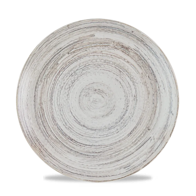 Churchill Elements Dune coupe bord Ø 26 cm – gemêleerd zandkleurig bord voor restaurants