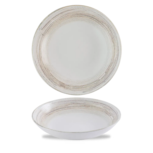 Churchill Elements Dune coupe kom Ø 18,2 cm – gemêleerd zandkleurige kom voor bistro's