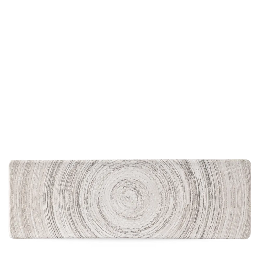 Churchill Elements Dune proeverijplank 33x11 cm – zandkleurig porseleinen serveerplankje voor horeca