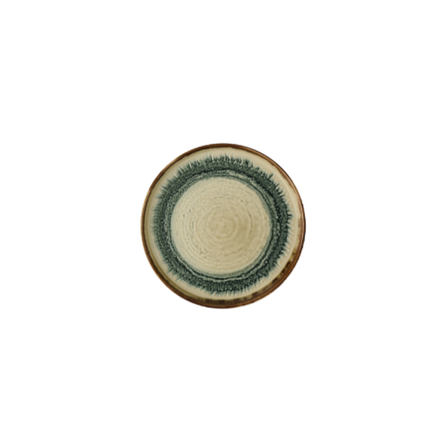 "Harvest Flare Linen Walled Plate van Churchill, 21 cm, set van 6. Handgemaakt bord met opstaande rand in een zachte linnenkleur en een organisch ontwerp, ideaal voor het serveren van bijgerechten, salades of kleinere gerechten. Duurzaam en stijlvol, perfect voor gebruik in de horeca.