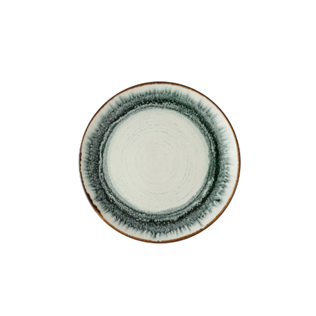 Harvest Flare Natural Evolve Coupe Plate van Churchill, 28,8 cm, set van 12. Handgemaakt coupebord in een warme, natuurlijke tint met een organisch ontwerp, perfect voor het serveren van hoofdgerechten. Duurzaam en stijlvol, ideaal voor gebruik in de horeca.