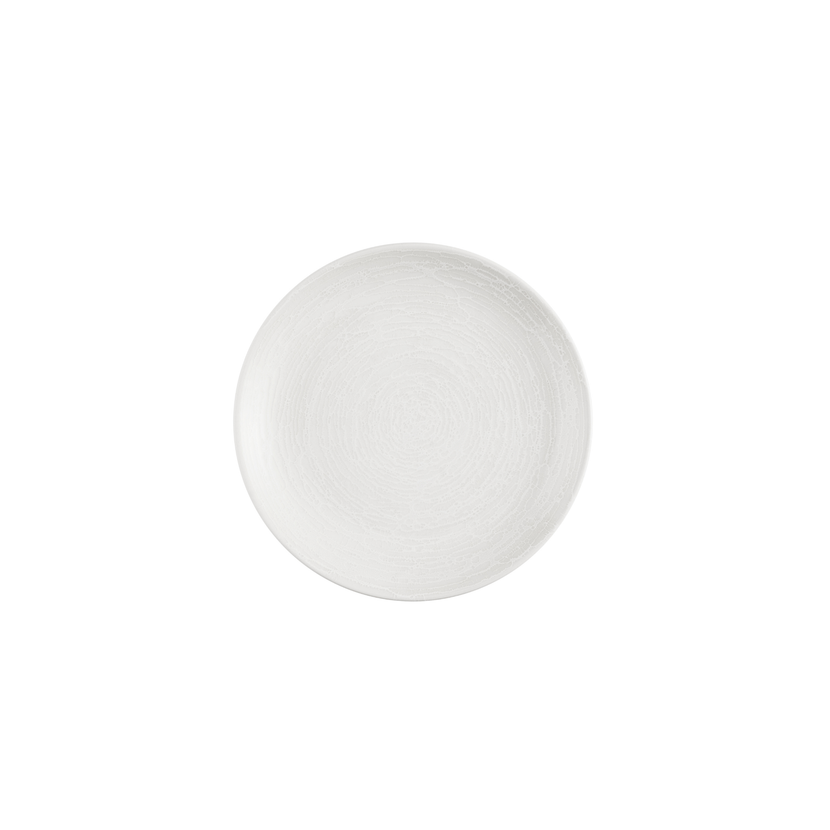Churchill Inked Elements Ice coupebord 21,7 cm – ijswit porseleinen bord voor cafes en bars