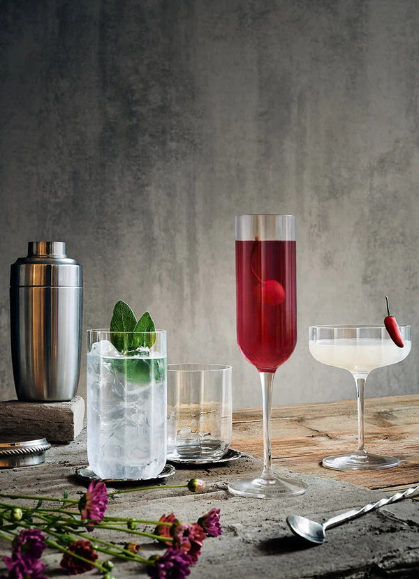 Luigi Bormioli Jazz cocktailcoupe 300 ml – elegant coupeglas voor de cocktailbar