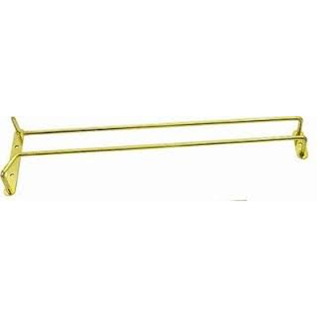 APS wijnglazenrek messing 41 cm - ophangrek voor wijnglazen boven de bar