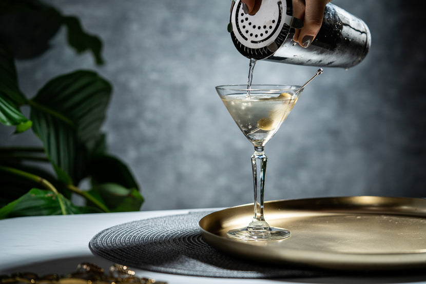 Onis SPKSY martini 185 ml – retro cocktailglas voor de bar