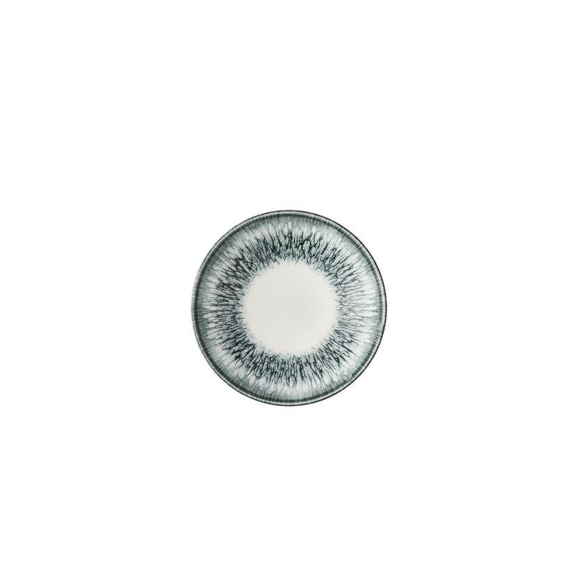 Churchill Lume Black coupekom 18,2 cm – zwart porseleinen kom voor fine dining