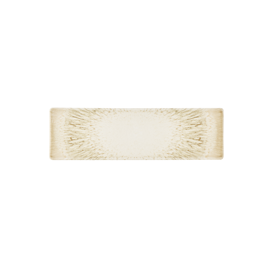 Churchill Lume Natural tapasplank 29,5 x 8,8 cm – naturel porseleinen serveerplank voor tapas